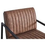 Poltrona moderna 26 Arm Chair con gambe in acciaio