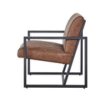 Poltrona moderna 26 Arm Chair con gambe in acciaio