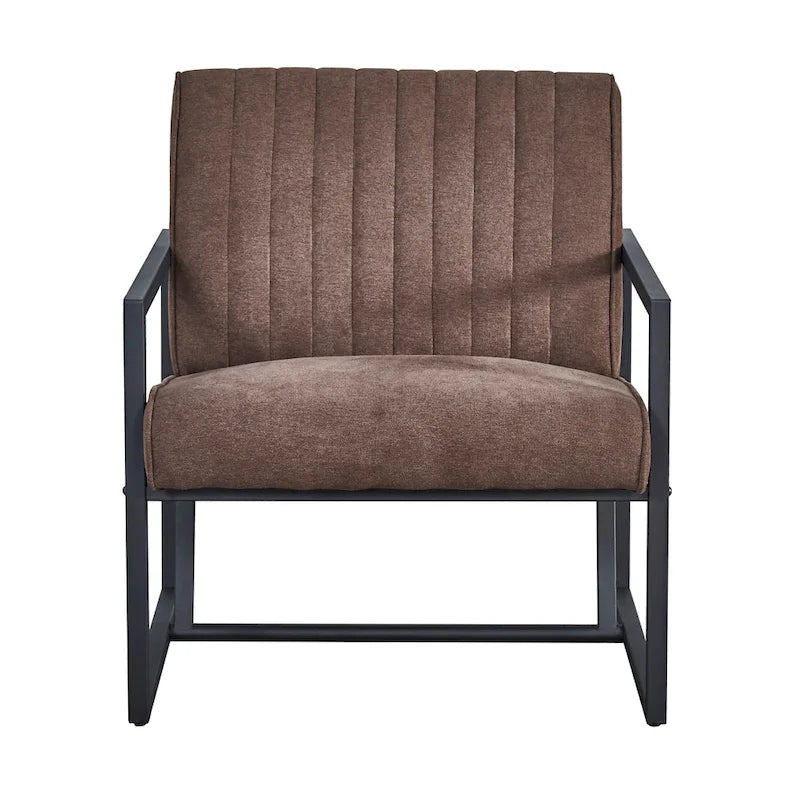 Poltrona moderna 26 Arm Chair con gambe in acciaio