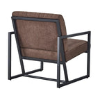 Poltrona moderna 26 Arm Chair con gambe in acciaio