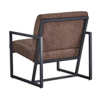 Poltrona moderna 26 Arm Chair con gambe in acciaio