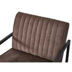 Poltrona moderna 26 Arm Chair con gambe in acciaio