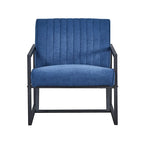 Poltrona moderna 26 Arm Chair con gambe in acciaio
