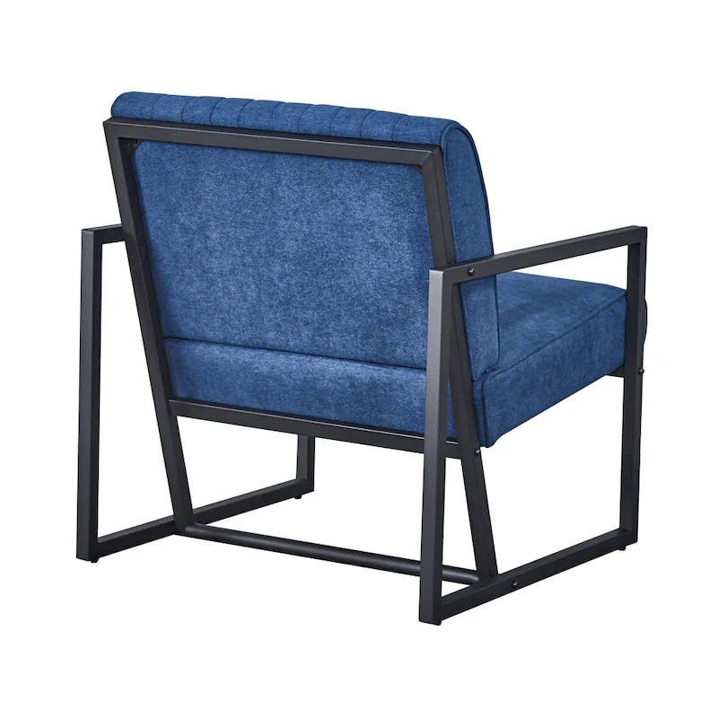 Poltrona moderna 26 Arm Chair con gambe in acciaio