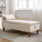 Chaise Longue da Interno in Velluto con Cuscino