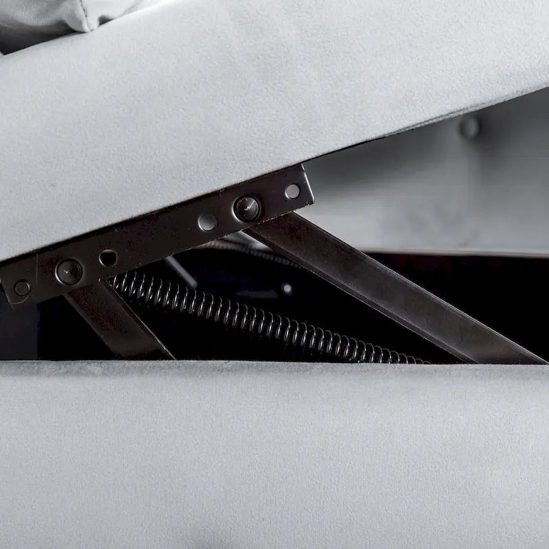 Chaise Longue da Interno in Velluto con Cuscino