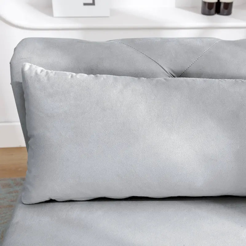 Chaise Longue da Interno in Velluto con Cuscino