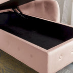 Chaise Longue da Interno in Velluto con Cuscino