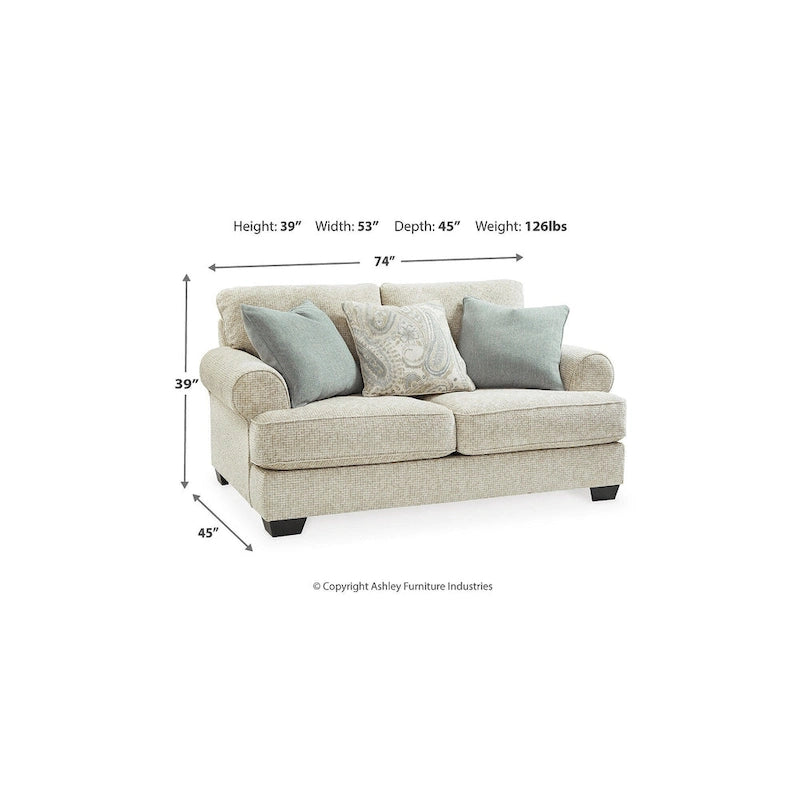 Divanetto Beige - 74L x 45P x 39A