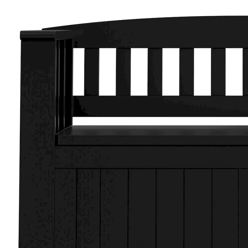 Panca Contenitore Piccola da Ingresso Transizionale in Legno Massello Normandy 36 Wide
