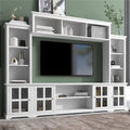 Mobile TV e parete attrezzata in stile minimalista moderno