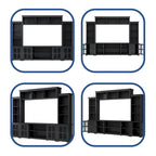 Mobile TV e parete attrezzata in stile minimalista moderno