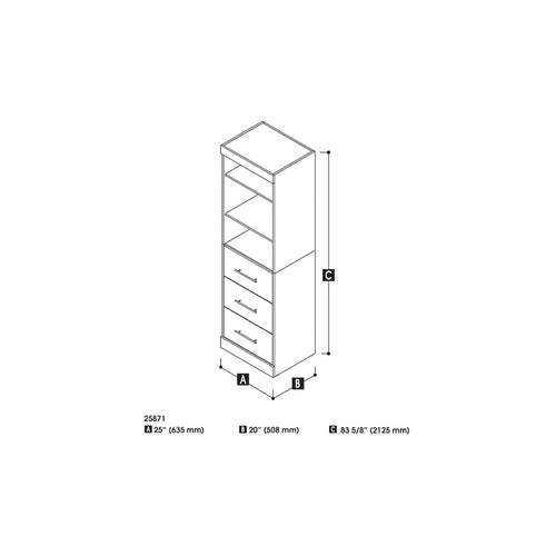 Armadio da 25W
