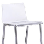 Sgabello Moderno Trasparente