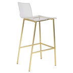 Sgabello Moderno Trasparente
