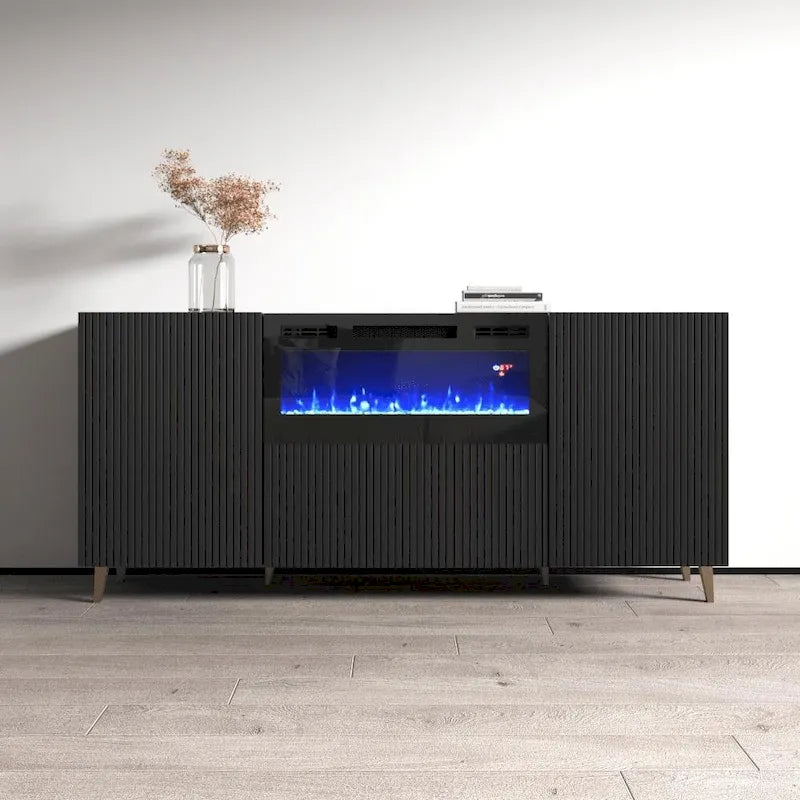 Caminetto elettrico 71 Credenza