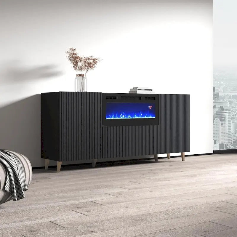Caminetto elettrico 71 Credenza