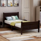 Letto a due piazze in legno