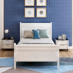 Letto a due piazze in legno