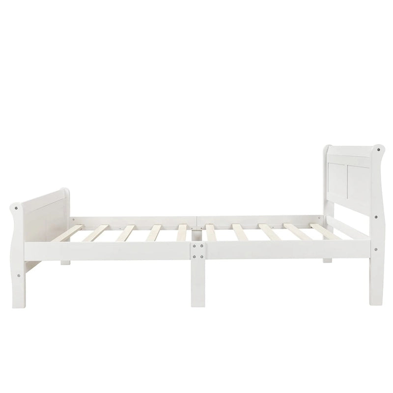 Letto a due piazze in legno