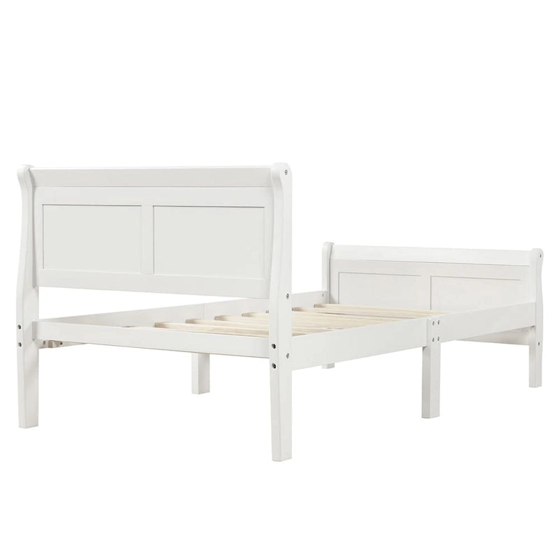 Letto a due piazze in legno