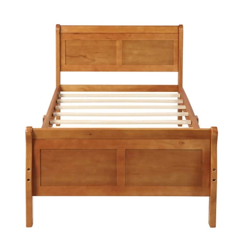 Letto a due piazze in legno