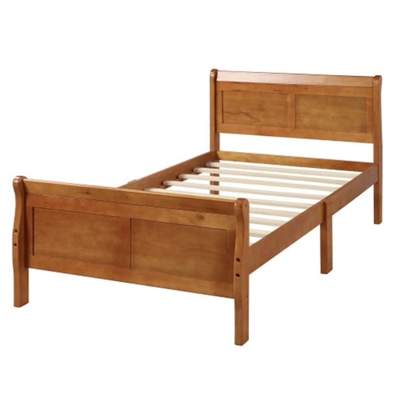 Letto a due piazze in legno