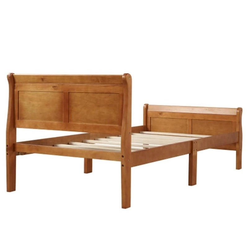 Letto a due piazze in legno