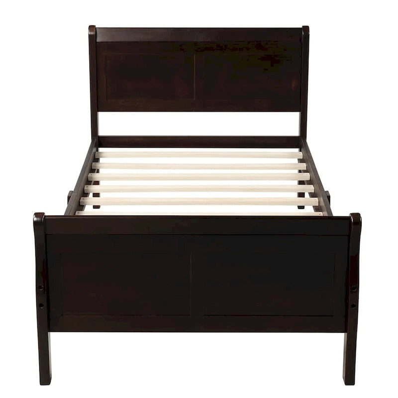 Letto a due piazze in legno