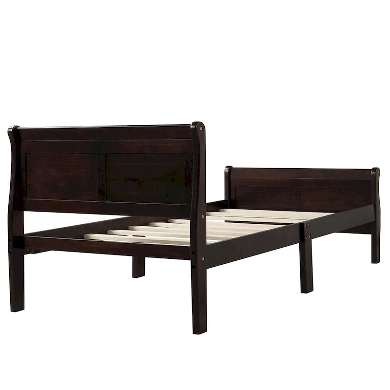 Letto a due piazze in legno