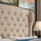 Testiera imbottita Tufted with Wings