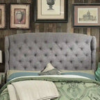 Testiera imbottita Tufted with Wings