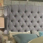 Testiera imbottita Tufted with Wings