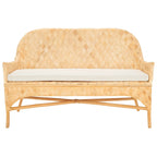 Panca Divano in Rattan Intrecciato – 52L x 24P x 33A