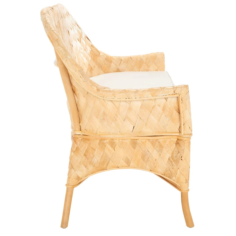 Panca Divano in Rattan Intrecciato – 52L x 24P x 33A
