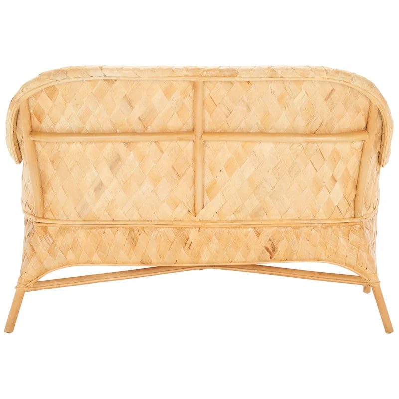 Panca Divano in Rattan Intrecciato – 52L x 24P x 33A