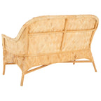 Panca Divano in Rattan Intrecciato – 52L x 24P x 33A
