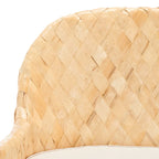 Panca Divano in Rattan Intrecciato – 52L x 24P x 33A