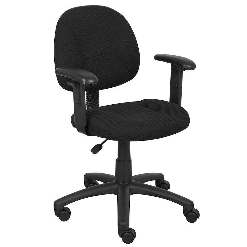 Sedia ergonomica deluxe con braccioli regolabili