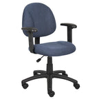 Sedia ergonomica deluxe con braccioli regolabili