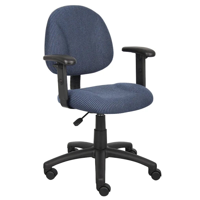 Sedia ergonomica deluxe con braccioli regolabili