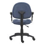 Sedia ergonomica deluxe con braccioli regolabili