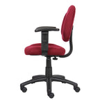 Sedia ergonomica deluxe con braccioli regolabili