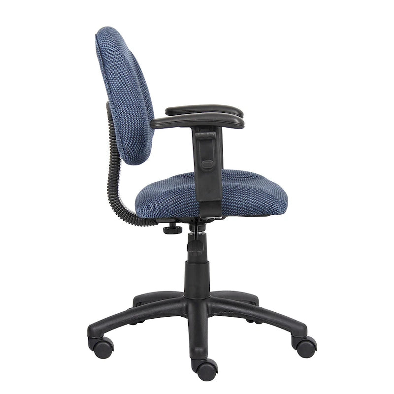 Sedia ergonomica deluxe con braccioli regolabili