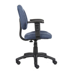 Sedia ergonomica deluxe con braccioli regolabili