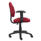 Sedia ergonomica deluxe con braccioli regolabili