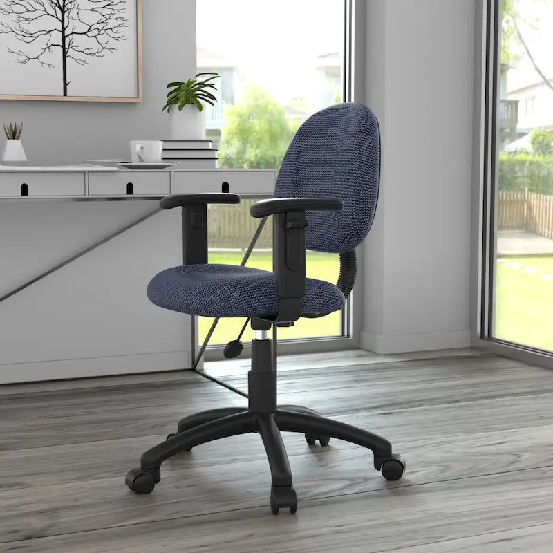 Sedia ergonomica deluxe con braccioli regolabili