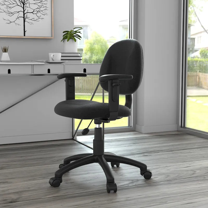 Sedia ergonomica deluxe con braccioli regolabili