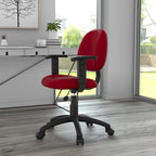 Sedia ergonomica deluxe con braccioli regolabili