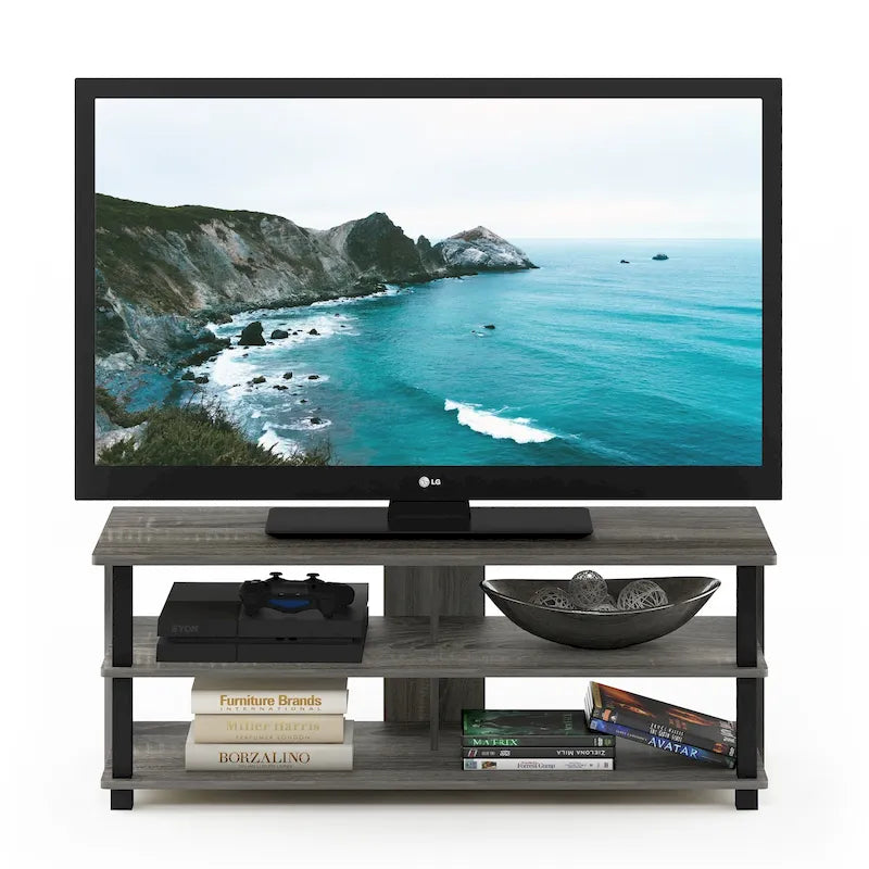 Mobile TV moderno a 3 ripiani in legno